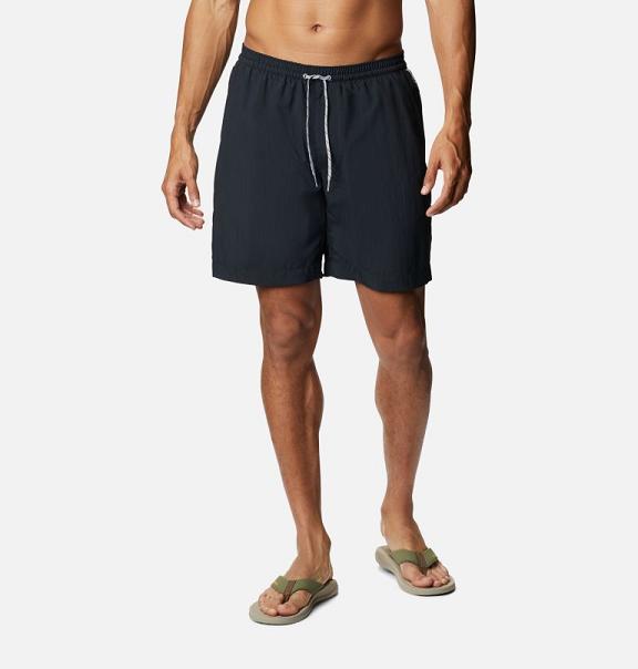 Columbia Summerdry Shorts Black For Men's NZ50879 New Zealand